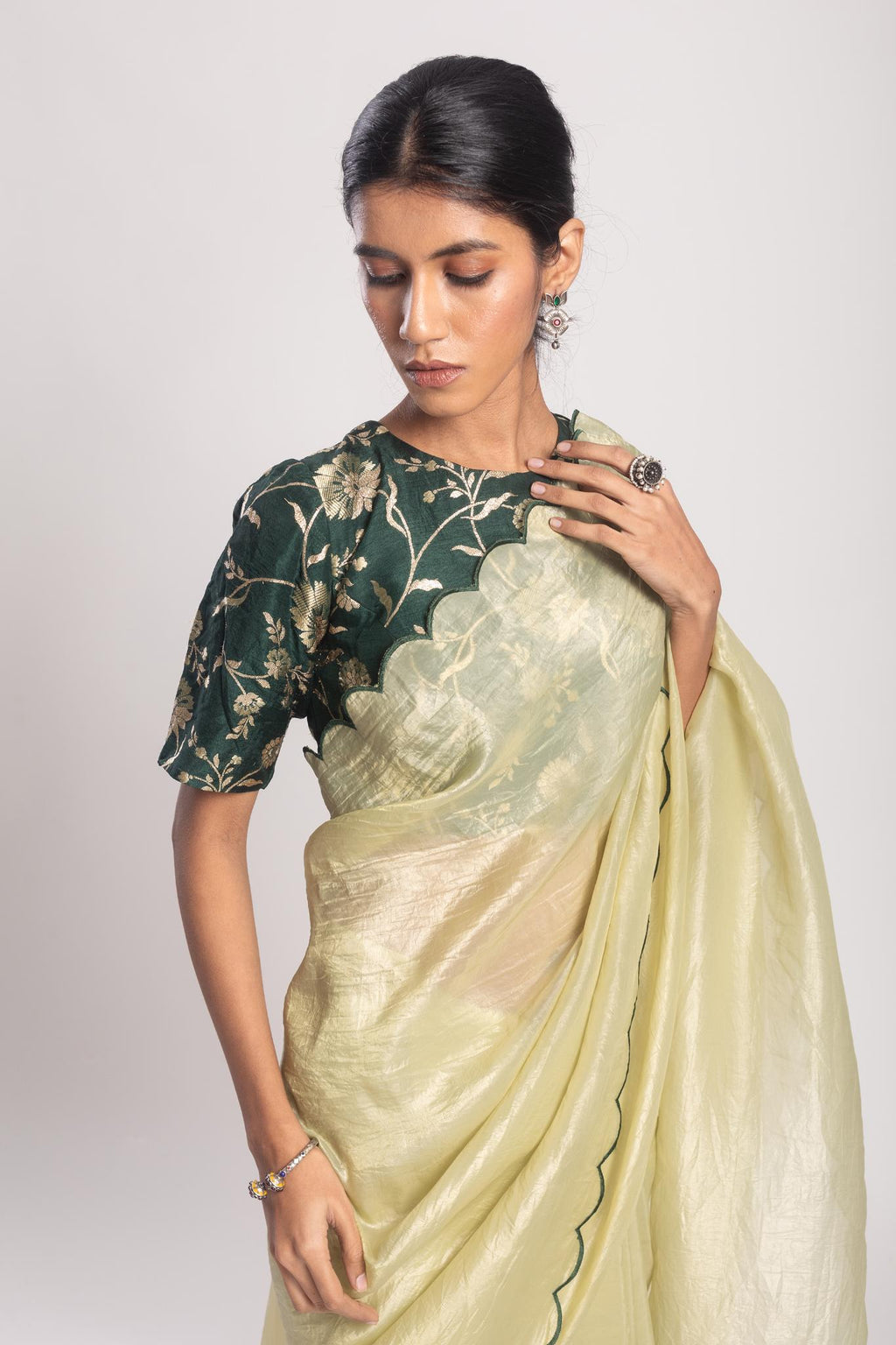 Slisti Chanderi Blouse