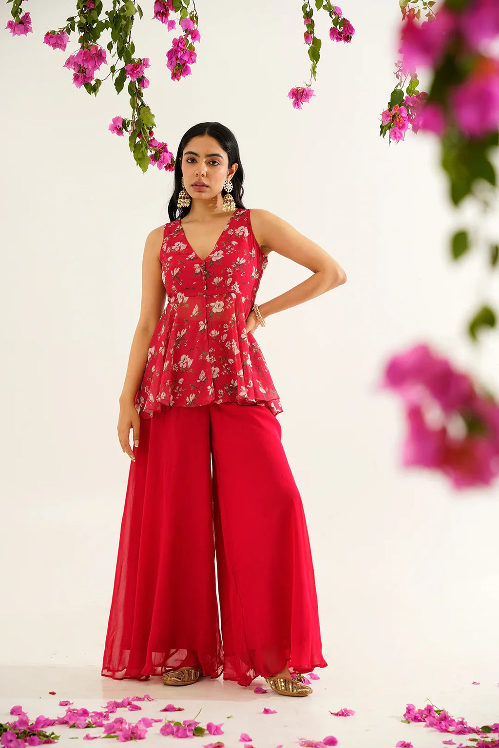 Raga Janani Sharara set