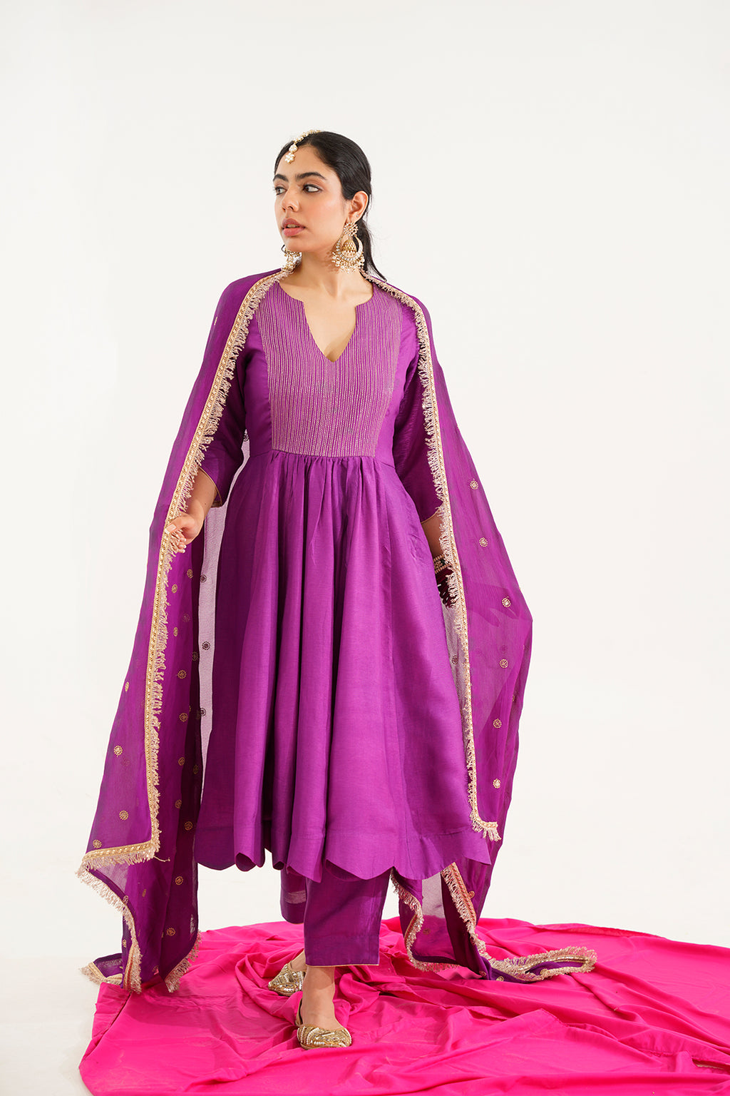Sudara Zuha Anarkali set