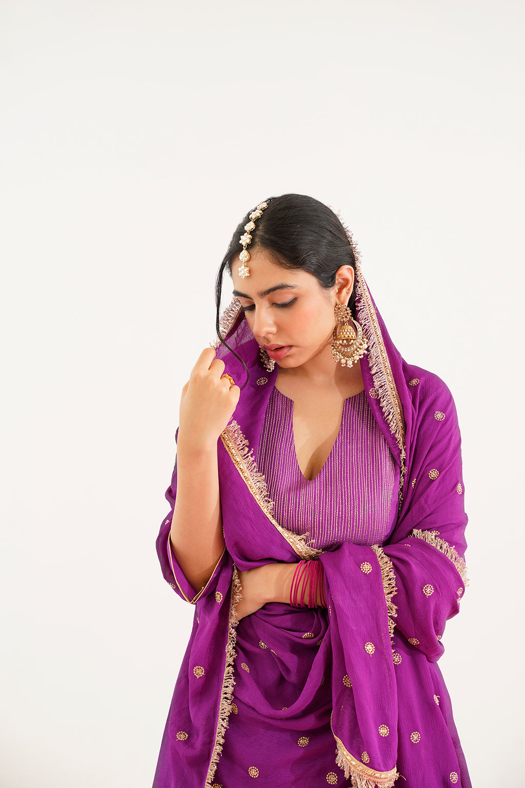 Sudara Zuha Anarkali set