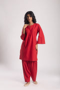 Aja Cotton Poplin Kurta Salwar Set