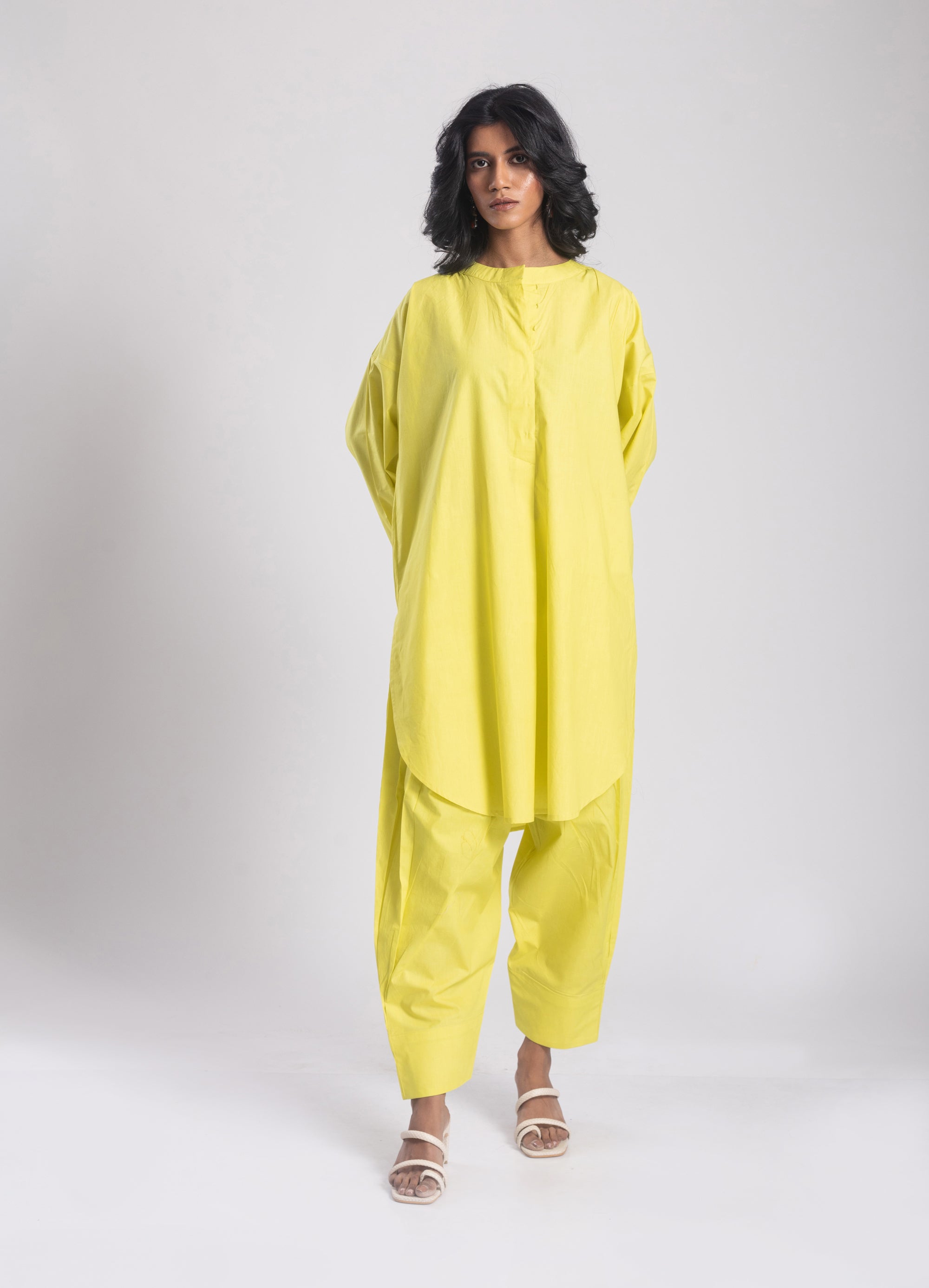 Avasa Cotton Poplin Pathani Kurta Set