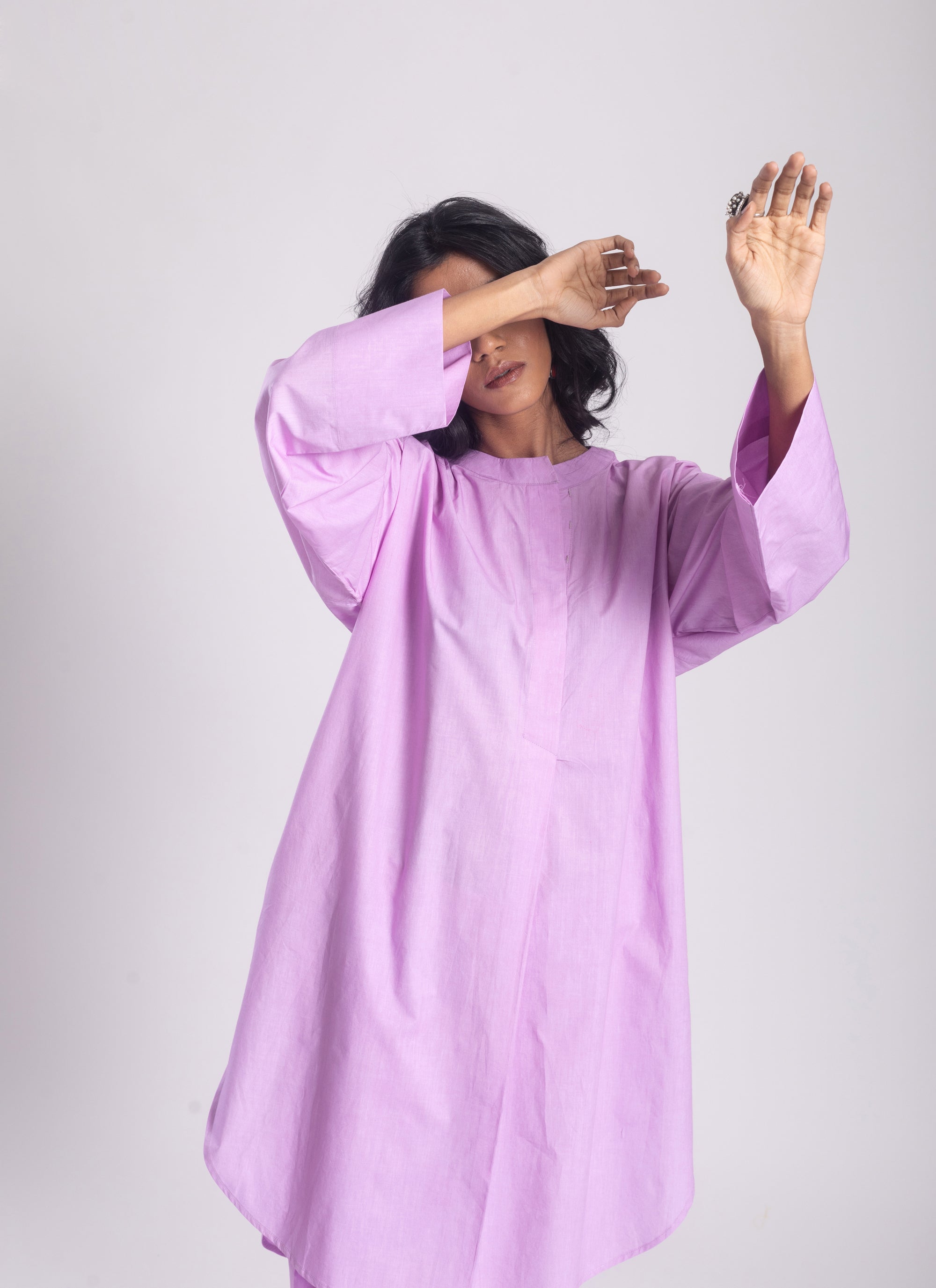 Yati Cotton Poplin Pathani Kurta Set