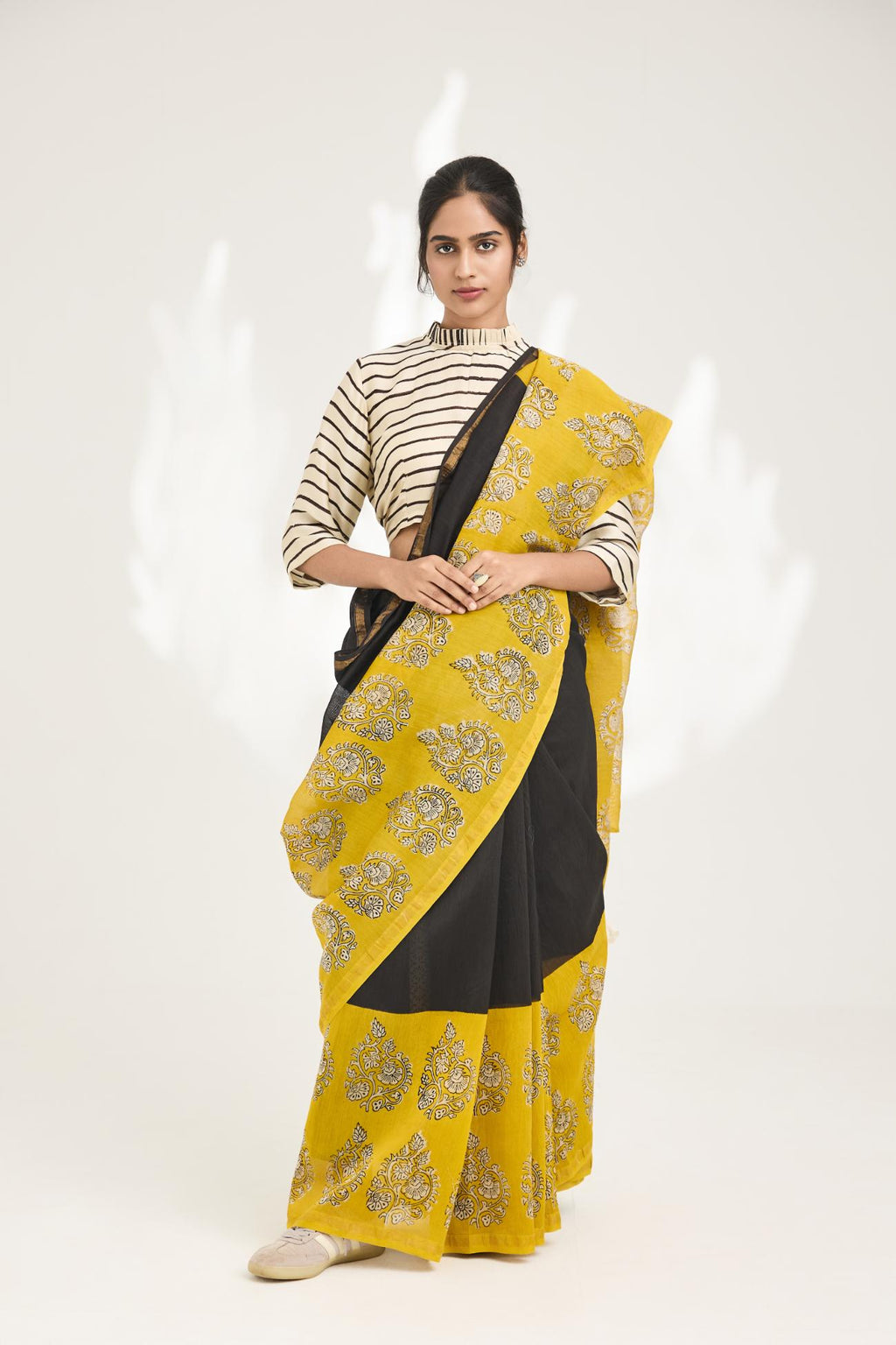 Kala Handblock Bagru Printed Saree