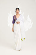 Ira White Saree