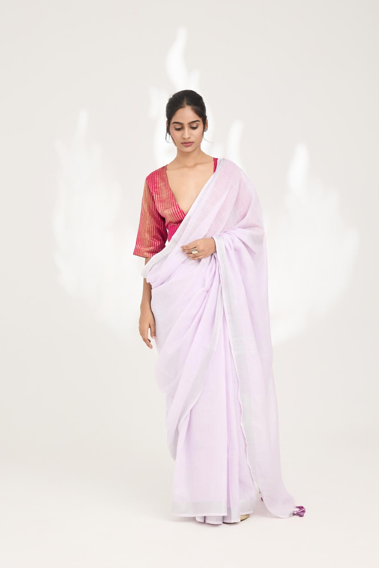 Yamini Purple Saree