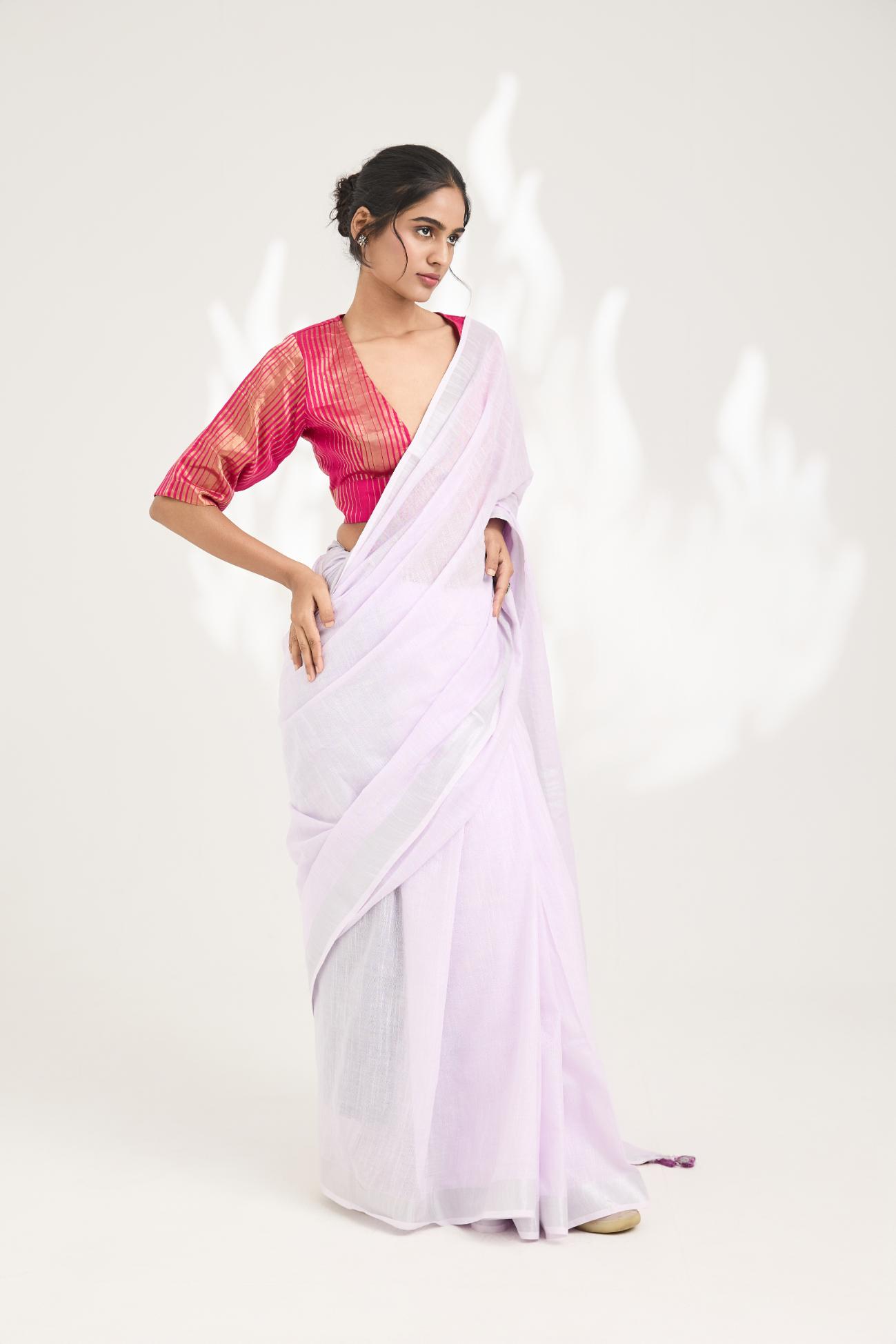 Yamini Purple Saree