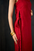 Gulal Dola Silk Kurta Set