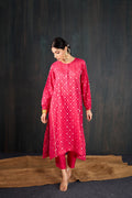 Surkhi Chanderi Kurta Set