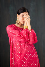 Surkhi Chanderi Kurta Set