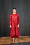 Karva Chanderi Kurta Set