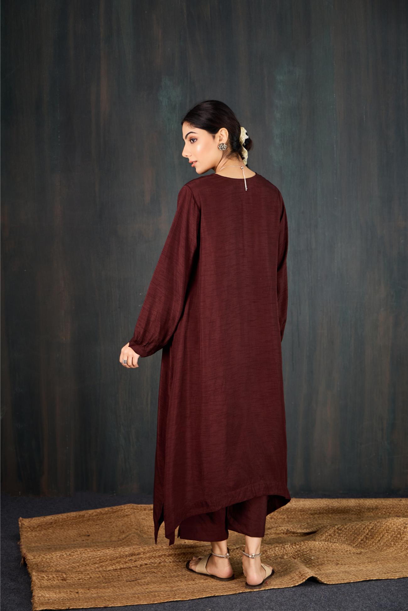 Sukoon Dola Silk Kurta Set