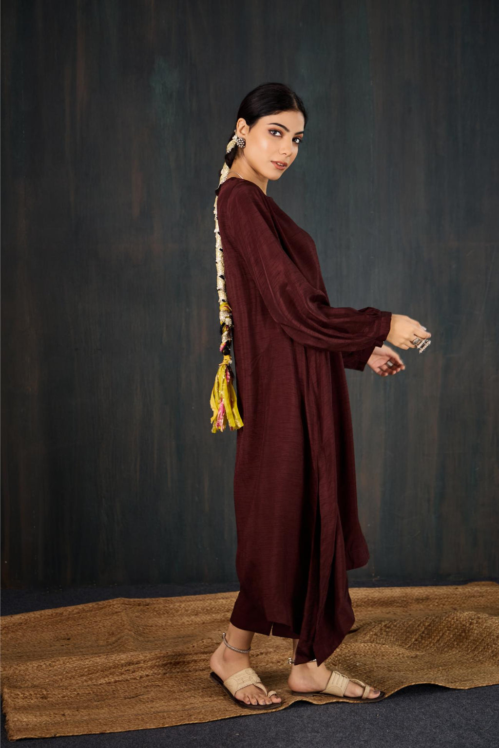 Sukoon Dola Silk Kurta Set