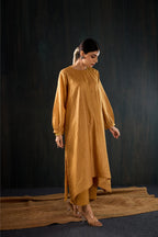 Sunheri Dola Silk Kurta Set