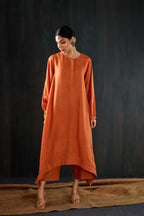 Kesar Dola Silk Kurta Set