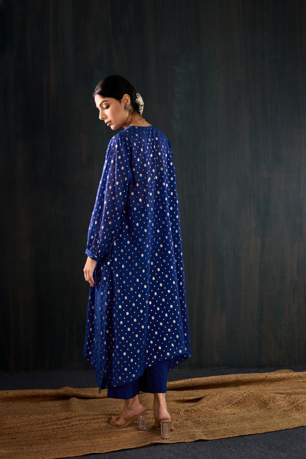 Tara Chanderi Kurta Set