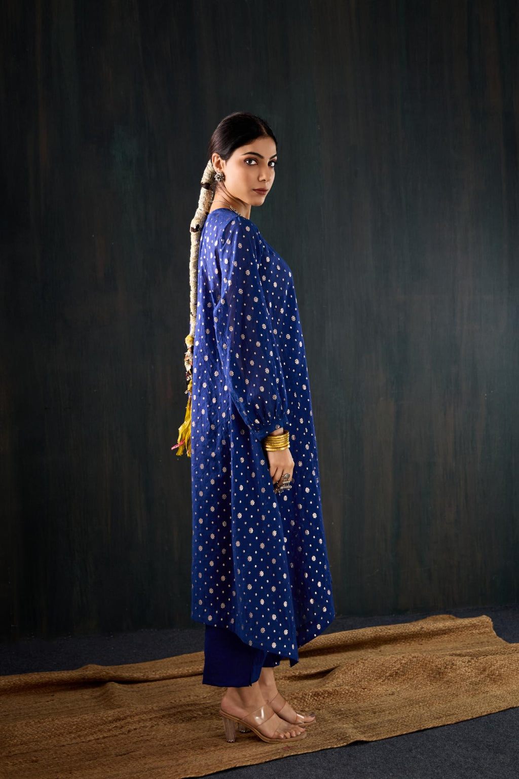 Tara Chanderi Kurta Set